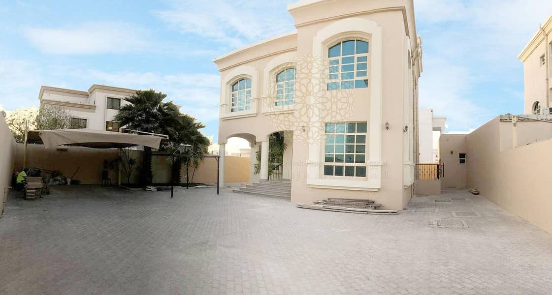 4 SUPER DELUXE 5 MASTER BEDROOM INDEPENDENT VILLA WITH KITCHEN OUTSIDE FOR RENT IN KHALIFA CITY A