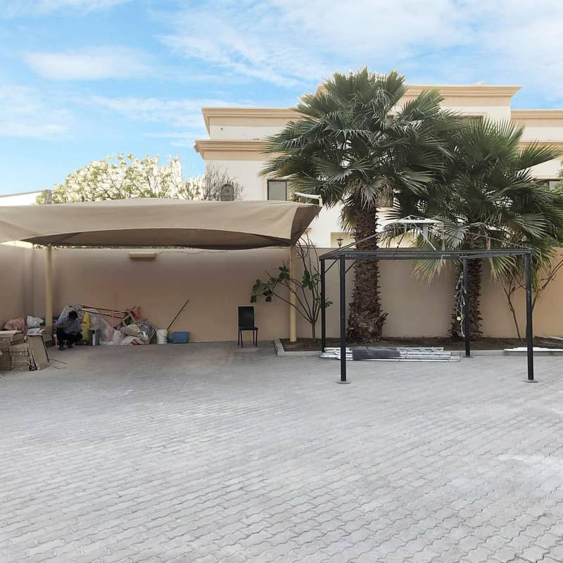 6 SUPER DELUXE 5 MASTER BEDROOM INDEPENDENT VILLA WITH KITCHEN OUTSIDE FOR RENT IN KHALIFA CITY A