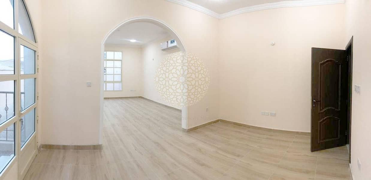 11 SUPER DELUXE 5 MASTER BEDROOM INDEPENDENT VILLA WITH KITCHEN OUTSIDE FOR RENT IN KHALIFA CITY A