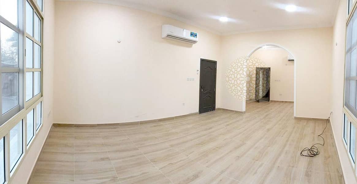 12 SUPER DELUXE 5 MASTER BEDROOM INDEPENDENT VILLA WITH KITCHEN OUTSIDE FOR RENT IN KHALIFA CITY A