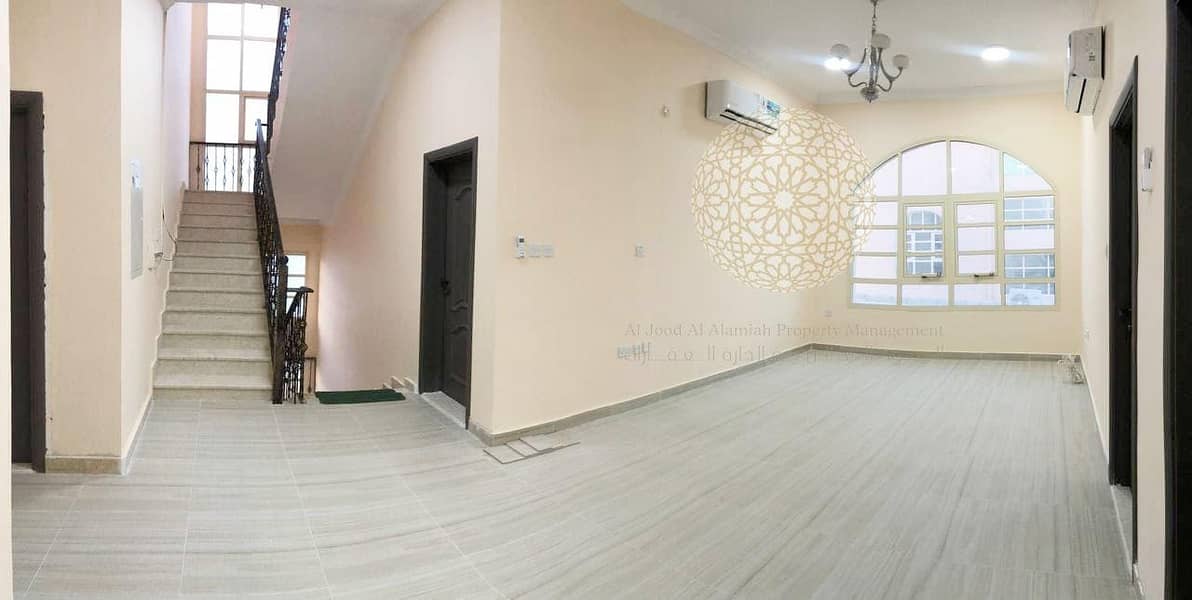 13 SUPER DELUXE 5 MASTER BEDROOM INDEPENDENT VILLA WITH KITCHEN OUTSIDE FOR RENT IN KHALIFA CITY A
