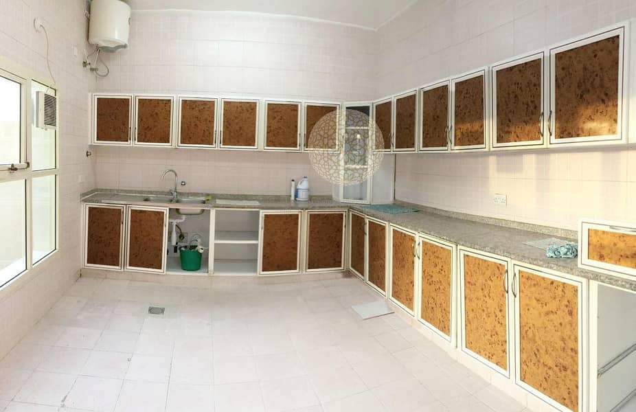 23 SUPER DELUXE 5 MASTER BEDROOM INDEPENDENT VILLA WITH KITCHEN OUTSIDE FOR RENT IN KHALIFA CITY A