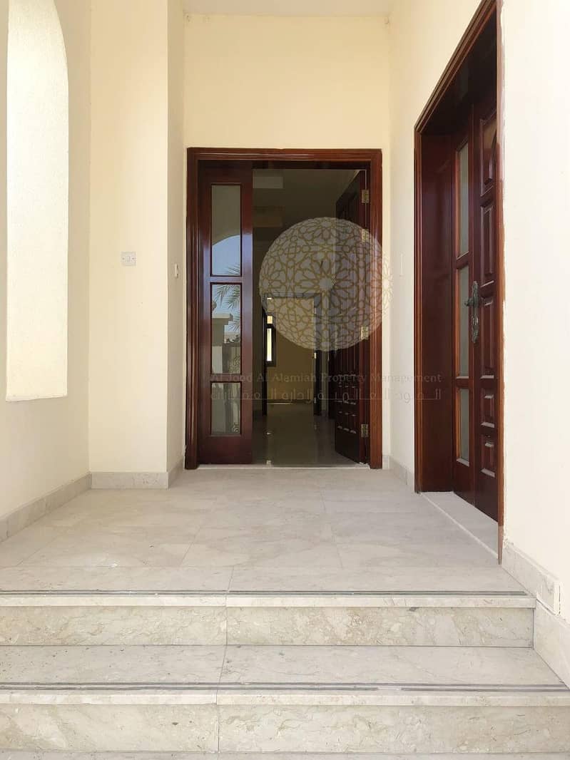 3 EXCELLENT FINISHING 5 MASTER BEDROOM  SEMI INDEPENDENT VILLA FOR RENT IN KHALIFA CITY A