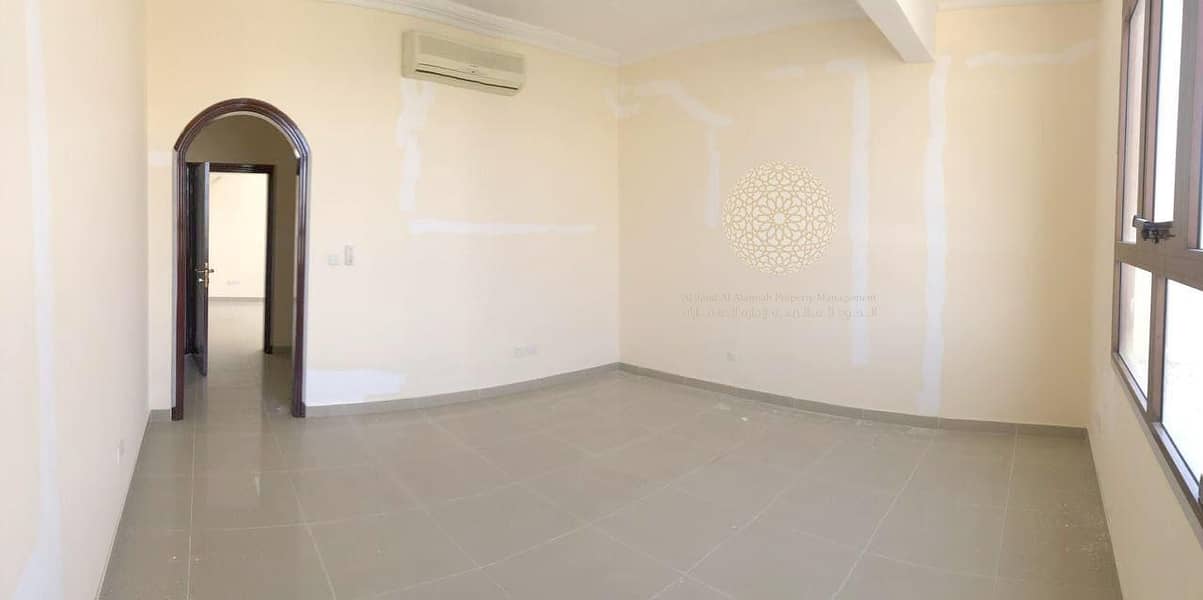 10 EXCELLENT FINISHING 5 MASTER BEDROOM  SEMI INDEPENDENT VILLA FOR RENT IN KHALIFA CITY A