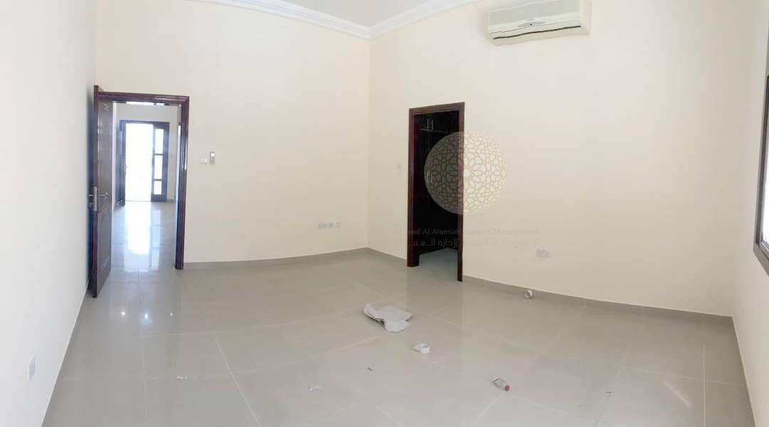 11 EXCELLENT FINISHING 5 MASTER BEDROOM  SEMI INDEPENDENT VILLA FOR RENT IN KHALIFA CITY A
