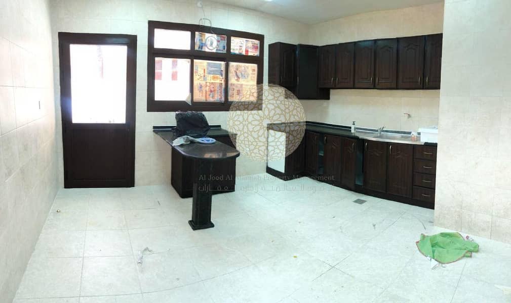 16 EXCELLENT FINISHING 5 MASTER BEDROOM  SEMI INDEPENDENT VILLA FOR RENT IN KHALIFA CITY A