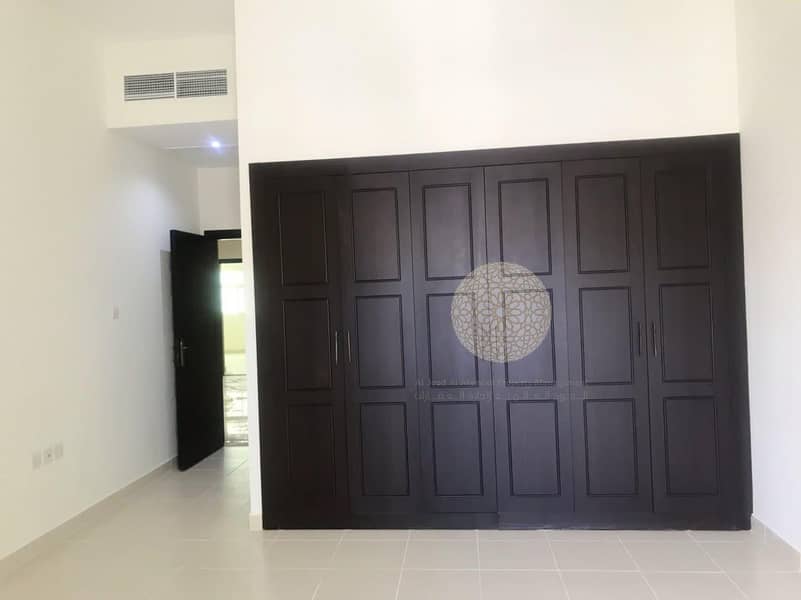 13 SWEET 5 BEDROOM SEMI INDEPENDENT VILLA WITH BIG YARD FOR RENT IN KHALIFA CITY A