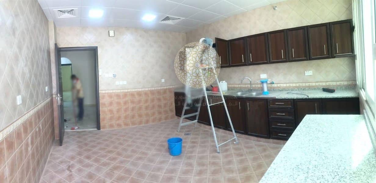 20 SWEET 5 BEDROOM SEMI INDEPENDENT VILLA WITH BIG YARD FOR RENT IN KHALIFA CITY A