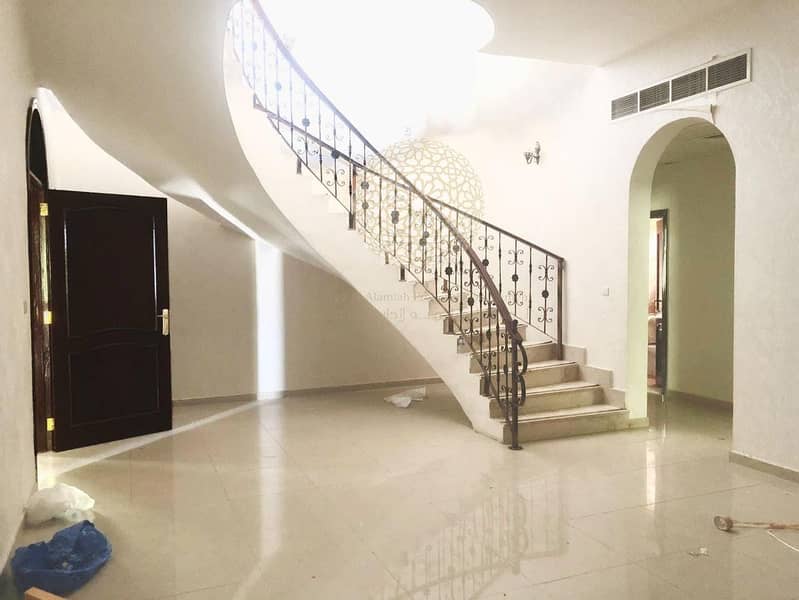 8 STUNNING STAND ALONE  5 MASTER BEDROOM VILLA WITH MAID ROOM AND DRIVER ROOM FOR RENT IN KHALIFA CITY A