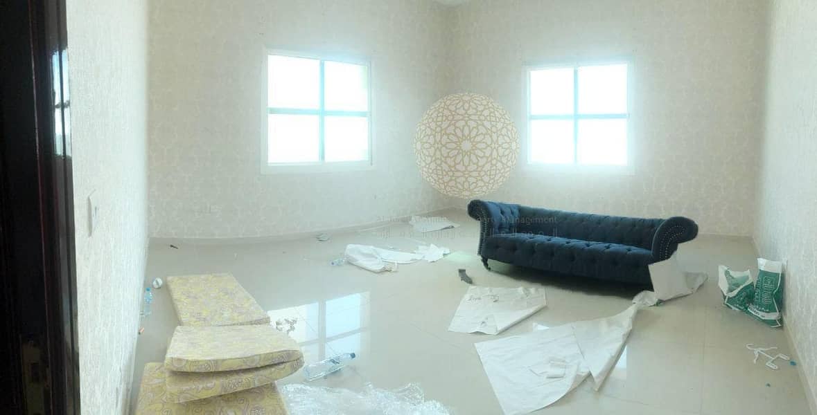 10 STUNNING STAND ALONE  5 MASTER BEDROOM VILLA WITH MAID ROOM AND DRIVER ROOM FOR RENT IN KHALIFA CITY A
