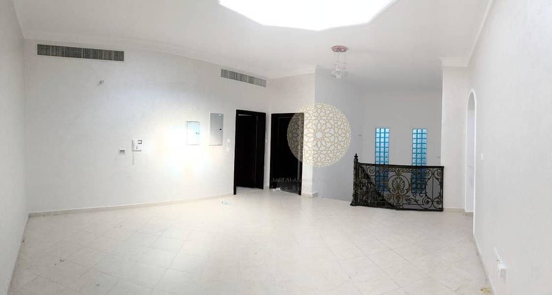 7 EXCELLENT VILLA WITH 5 MASTER BEDROOM AND KITCHEN INSIDE AND OUTSIDE FOR RENT IN KHALIFA CITY A