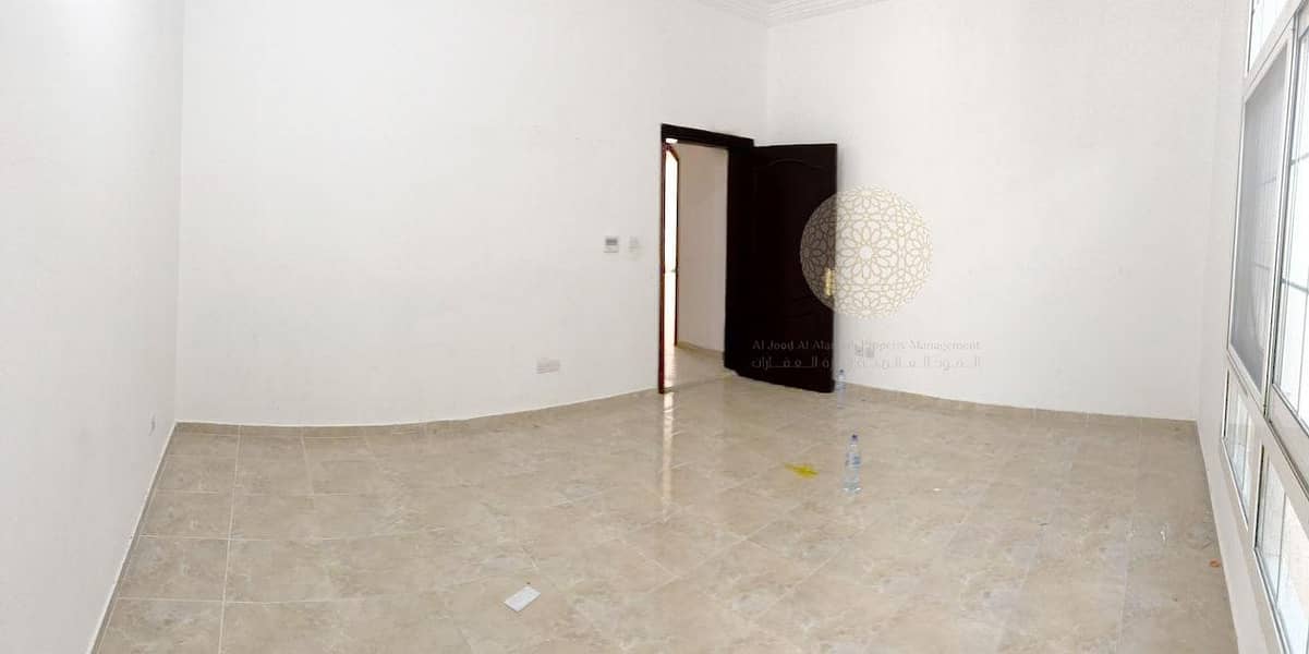 11 EXCELLENT VILLA WITH 5 MASTER BEDROOM AND KITCHEN INSIDE AND OUTSIDE FOR RENT IN KHALIFA CITY A