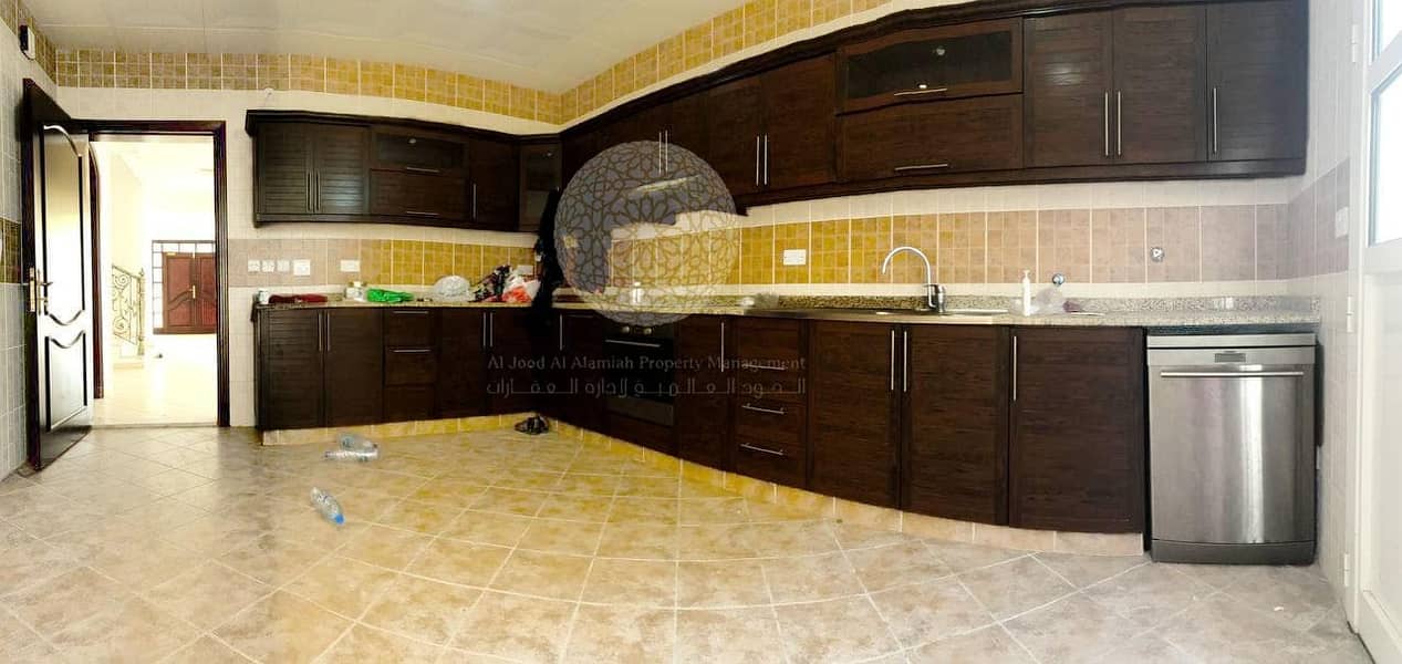 22 EXCELLENT VILLA WITH 5 MASTER BEDROOM AND KITCHEN INSIDE AND OUTSIDE FOR RENT IN KHALIFA CITY A