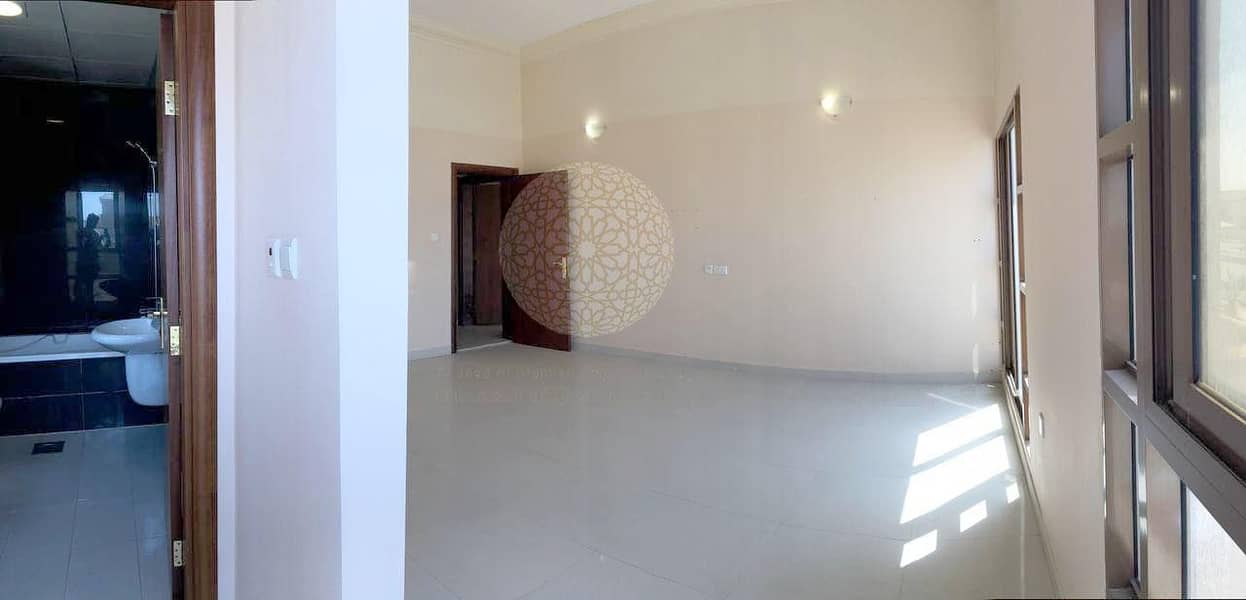 12 GREAT FINISHING SEMI INDEPENDENT VILLA WITH 6 MASTER BEDROOM AND MAID ROOM FOR RENT IN KHALIFA CITY A