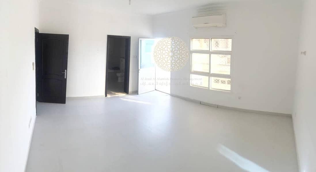 13 FANTASTIC 3 BEDROOM SEMI INDEPENDENT VILLA WITH MAID ROOM FOR RENT IN KHALIFA CITY A