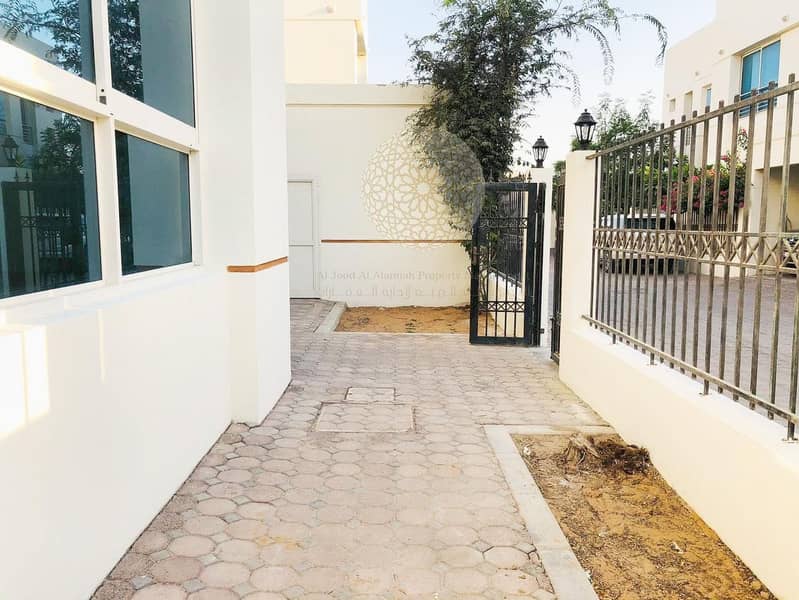 4 PREMIUM QUALITY 5 MASTER BEDROOM COMPOUND VILLA WITH SWIMMING POOL AND DRIVER ROOM FOR RENT IN MOHAMMED BIN ZAYED CITY