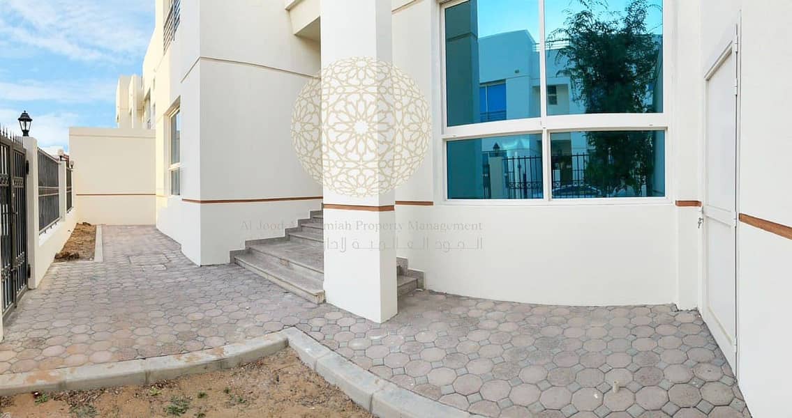 6 PREMIUM QUALITY 5 MASTER BEDROOM COMPOUND VILLA WITH SWIMMING POOL AND DRIVER ROOM FOR RENT IN MOHAMMED BIN ZAYED CITY