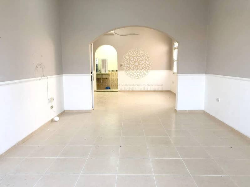 11 BIG DEAL!!  INDEPENDENT 4 MASTER BEDROOM VILLA WITH MAID ROOM FOR RENT IN KHALIFA CITY A