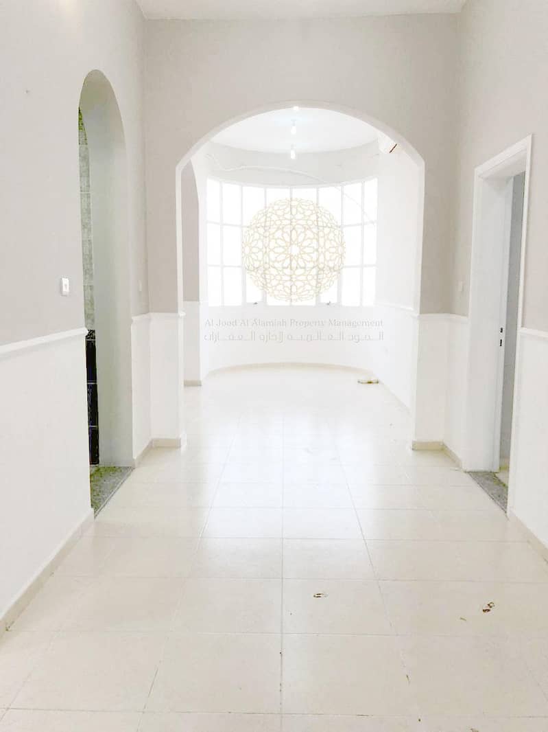 14 BIG DEAL!!  INDEPENDENT 4 MASTER BEDROOM VILLA WITH MAID ROOM FOR RENT IN KHALIFA CITY A