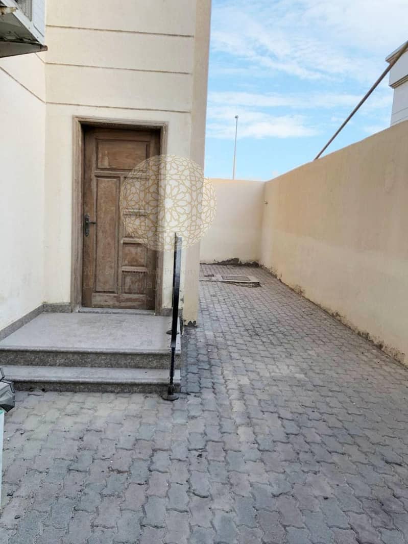 25 BIG DEAL!!  INDEPENDENT 4 MASTER BEDROOM VILLA WITH MAID ROOM FOR RENT IN KHALIFA CITY A