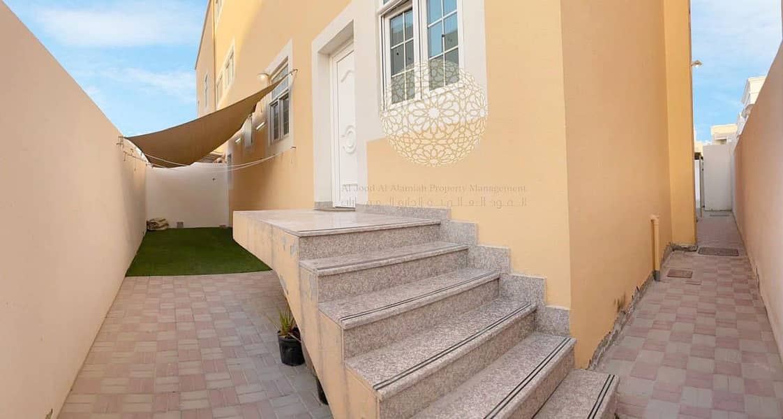 6 SHINING 3 MASTER BEDROOM COMPOUND VILLA WITH MAID ROOM FOR RENT IN KHALIFA CITY A