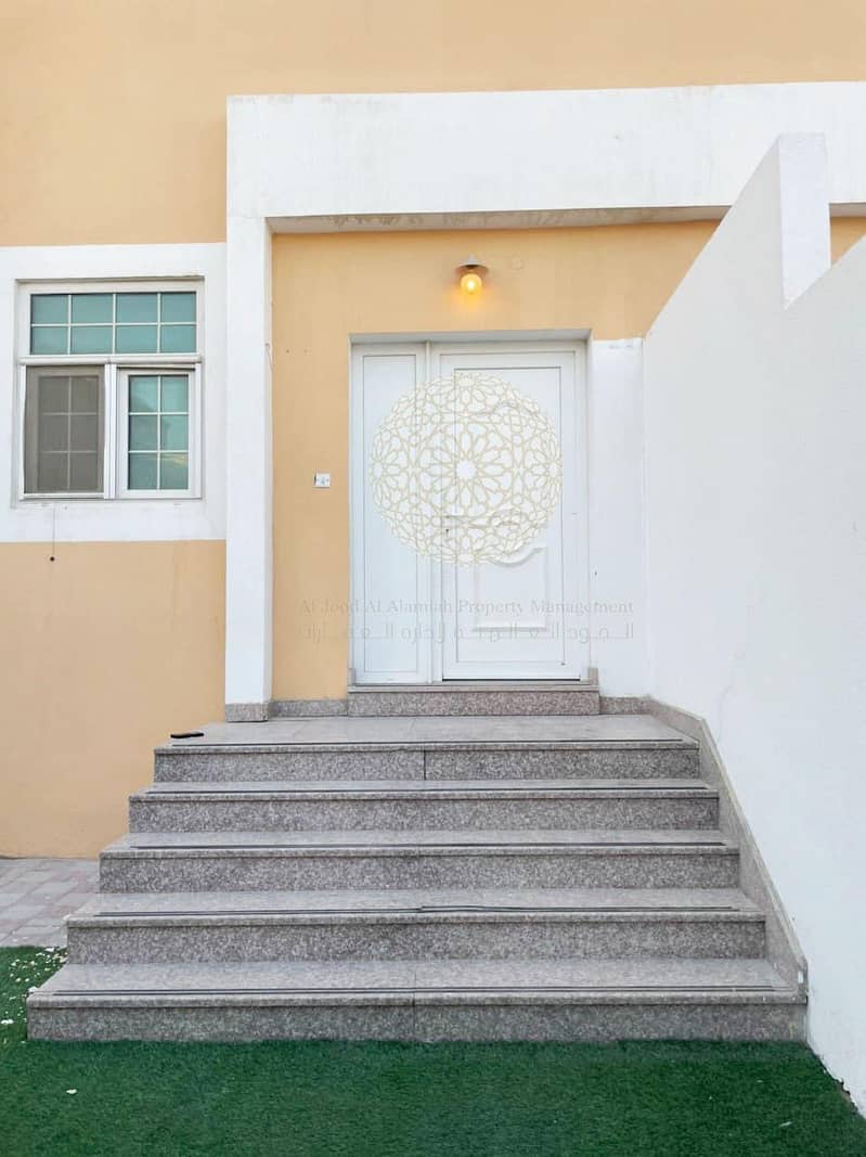 7 SHINING 3 MASTER BEDROOM COMPOUND VILLA WITH MAID ROOM FOR RENT IN KHALIFA CITY A