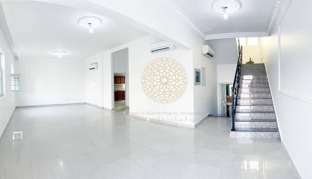 8 SHINING 3 MASTER BEDROOM COMPOUND VILLA WITH MAID ROOM FOR RENT IN KHALIFA CITY A