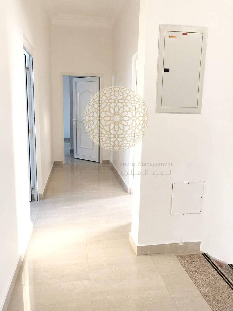 14 SHINING 3 MASTER BEDROOM COMPOUND VILLA WITH MAID ROOM FOR RENT IN KHALIFA CITY A