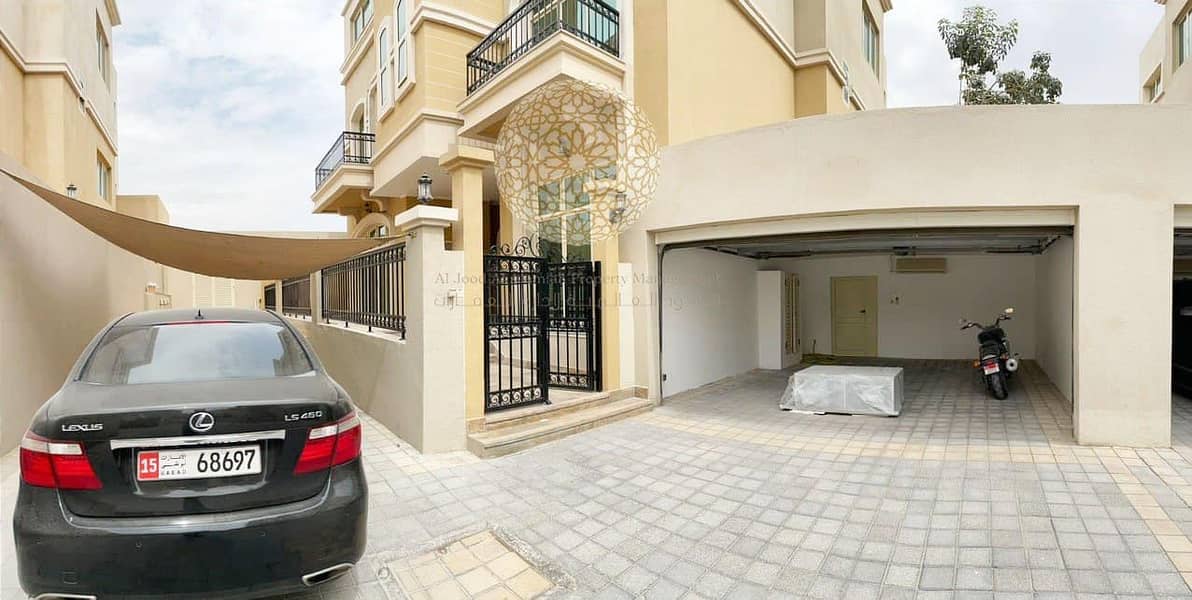 SUPER DELUXE 6 MASTER BEDROOM VILLA IN A LUXURY COMPOUND FOR RENT IN KHALIFA CITY A WITH DRIVER ROOM