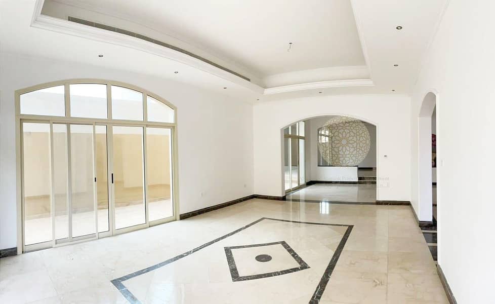8 SUPER DELUXE 6 MASTER BEDROOM VILLA IN A LUXURY COMPOUND FOR RENT IN KHALIFA CITY A WITH DRIVER ROOM
