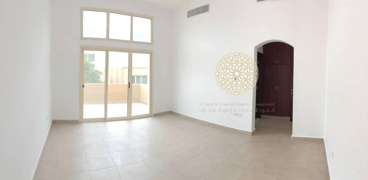 13 SUPER DELUXE 6 MASTER BEDROOM VILLA IN A LUXURY COMPOUND FOR RENT IN KHALIFA CITY A WITH DRIVER ROOM