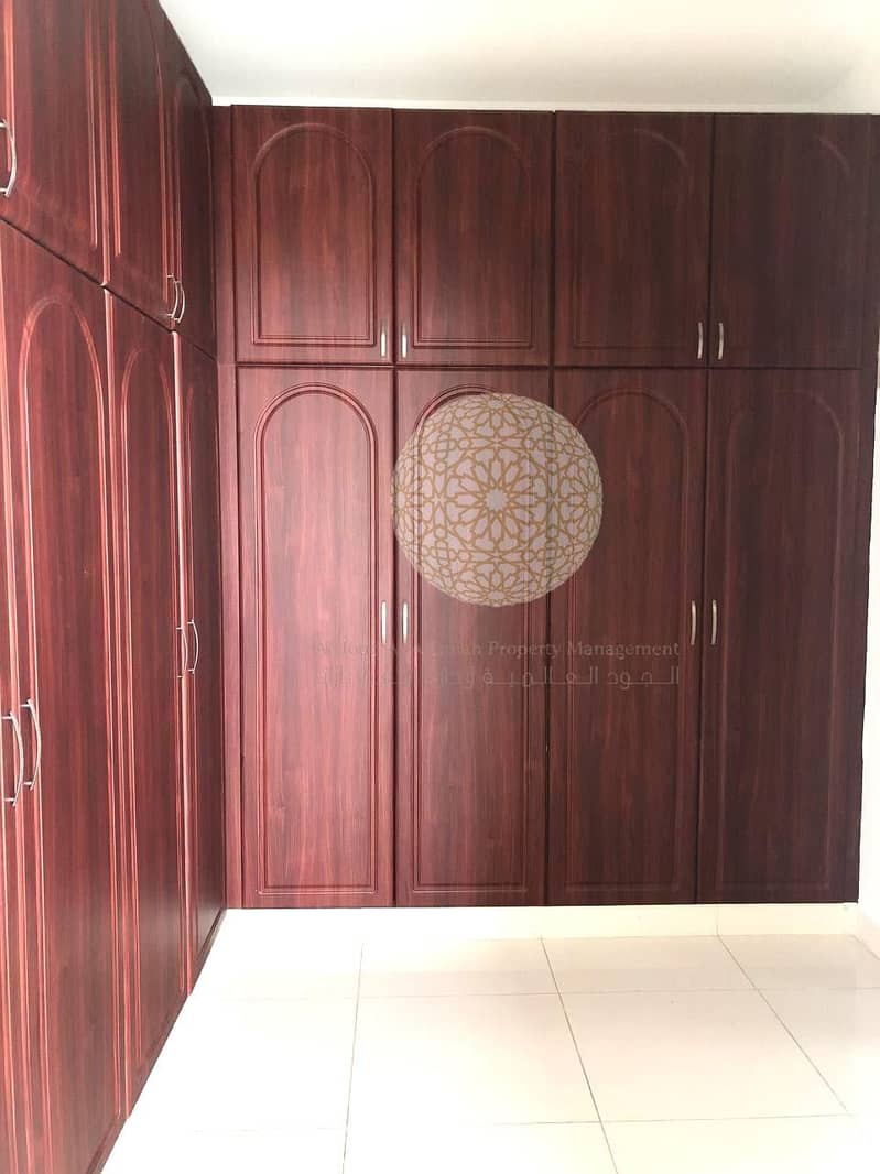 25 SUPER DELUXE 6 MASTER BEDROOM VILLA IN A LUXURY COMPOUND FOR RENT IN KHALIFA CITY A WITH DRIVER ROOM