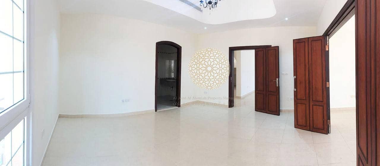 9 RED STONE FINISHING INDEPENDENT VILLA WITH 5  MASTER BEDROOM FOR RENT IN KHALIFA CITY A