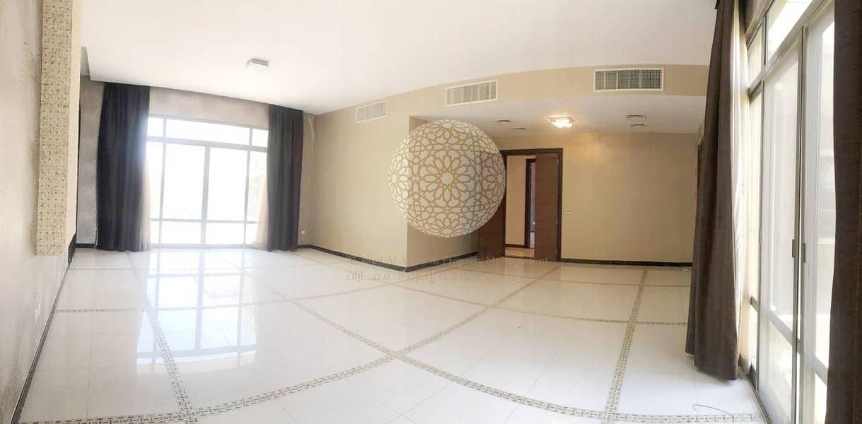 15 STAND ALONE LUXURIOUS 6 MASTER BEDROOM VILLA WITH SWIMMING POOL AND DRIVER ROOM FOR RENT IN KHALIFA CITY A
