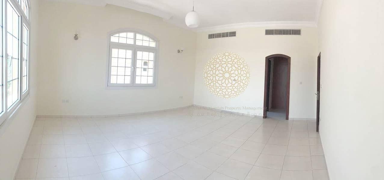 16 RED STONE FINISHING INDEPENDENT VILLA WITH 5  MASTER BEDROOM FOR RENT IN KHALIFA CITY A