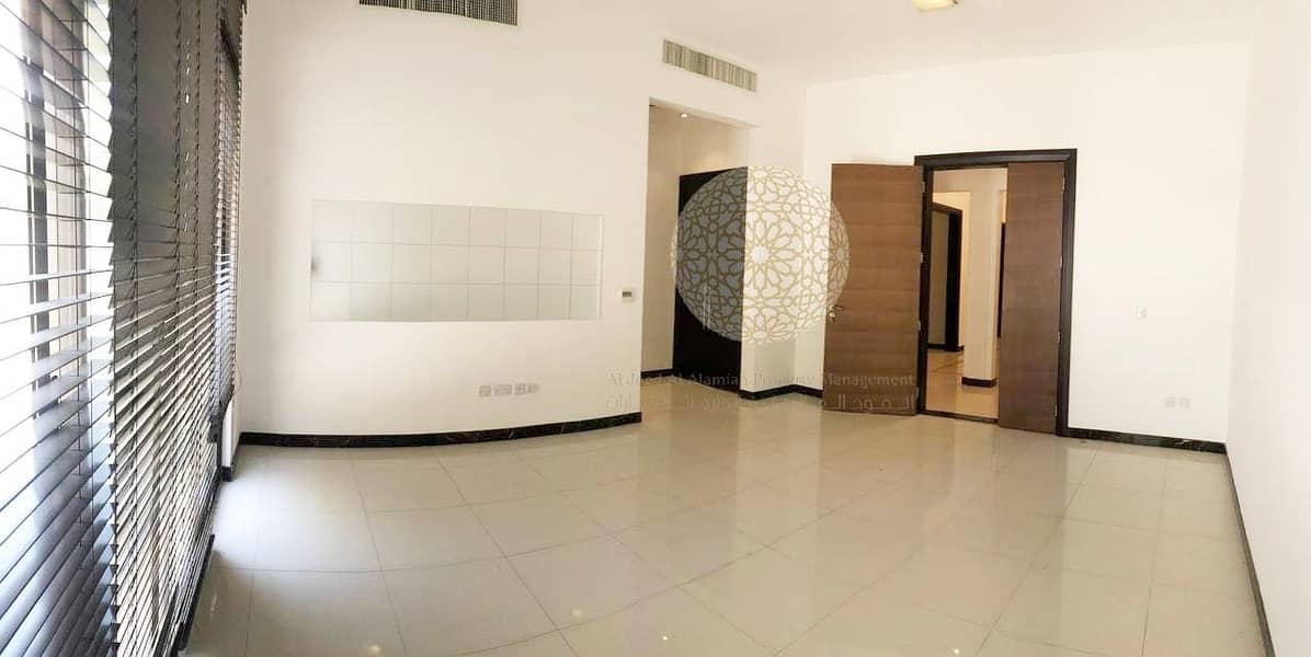 21 STAND ALONE LUXURIOUS 6 MASTER BEDROOM VILLA WITH SWIMMING POOL AND DRIVER ROOM FOR RENT IN KHALIFA CITY A
