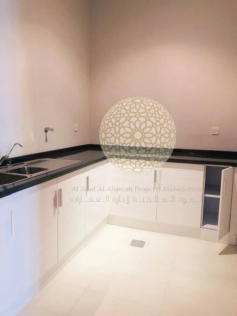 29 STAND ALONE LUXURIOUS 6 MASTER BEDROOM VILLA WITH SWIMMING POOL AND DRIVER ROOM FOR RENT IN KHALIFA CITY A