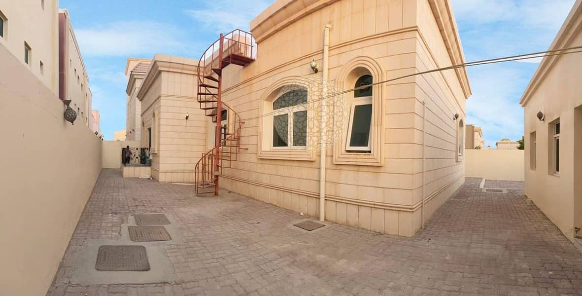 3 INDEPENDENT MULHAQ WITH 3 BEDROOM AND MAID ROOM FOR RENT IN KHALIFA CITY A