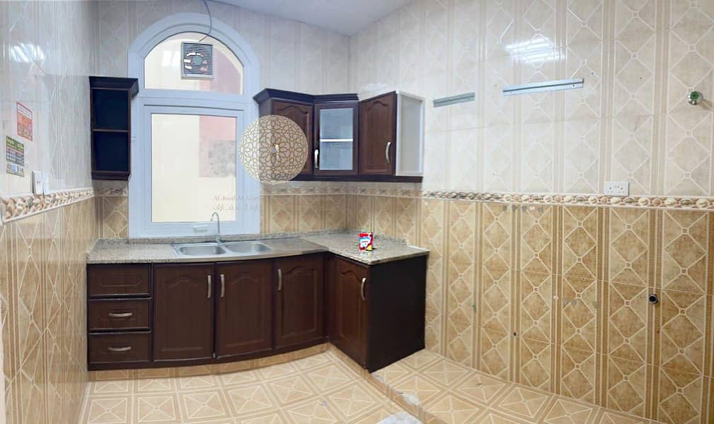 15 INDEPENDENT MULHAQ WITH 3 BEDROOM AND MAID ROOM FOR RENT IN KHALIFA CITY A