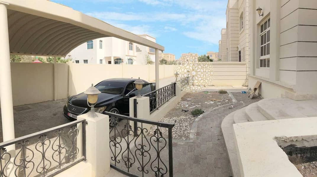 7 GREAT FINISHING CORNER COMPOUND VILLA WITH 3 BEDROOM AND MAID ROOM FOR RENT IN KHALIFA CITY A