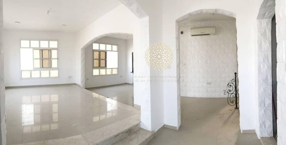 9 GREAT FINISHING CORNER COMPOUND VILLA WITH 3 BEDROOM AND MAID ROOM FOR RENT IN KHALIFA CITY A