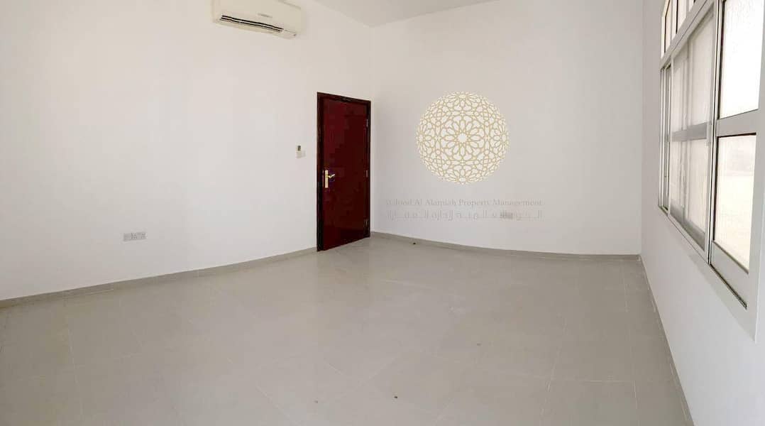 12 GREAT FINISHING CORNER COMPOUND VILLA WITH 3 BEDROOM AND MAID ROOM FOR RENT IN KHALIFA CITY A