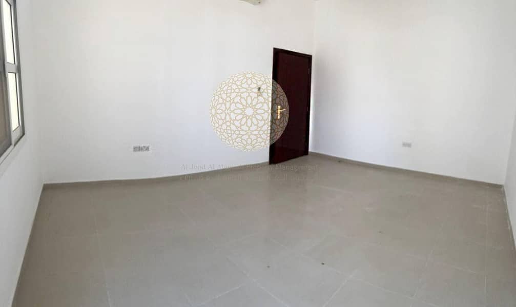 14 GREAT FINISHING CORNER COMPOUND VILLA WITH 3 BEDROOM AND MAID ROOM FOR RENT IN KHALIFA CITY A