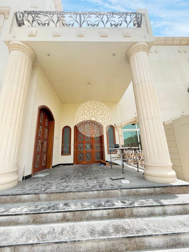 4 SPACIOUS SEMI INDEPENDENT 6 BEDROOM VILLA WITH KITCHEN INSIDE & OUTSIDE FOR RENT IN KHALIFA CITY A