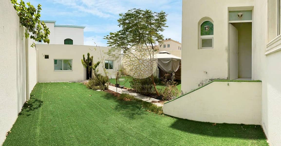 5 SPACIOUS SEMI INDEPENDENT 6 BEDROOM VILLA WITH KITCHEN INSIDE & OUTSIDE FOR RENT IN KHALIFA CITY A