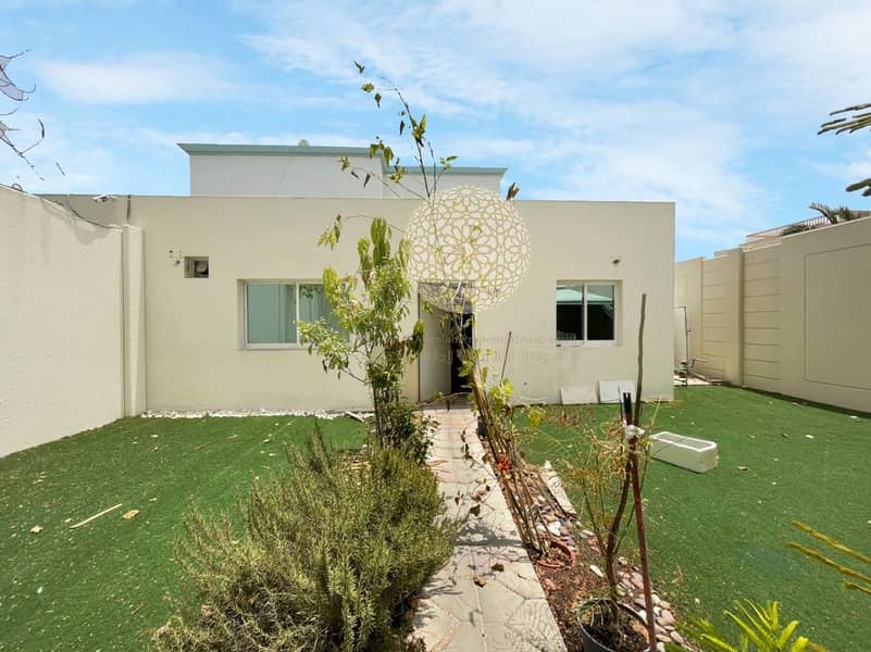 9 SPACIOUS SEMI INDEPENDENT 6 BEDROOM VILLA WITH KITCHEN INSIDE & OUTSIDE FOR RENT IN KHALIFA CITY A