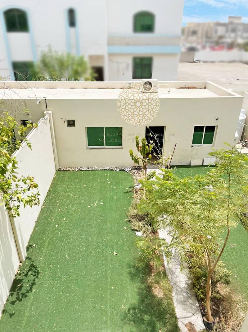 10 SPACIOUS SEMI INDEPENDENT 6 BEDROOM VILLA WITH KITCHEN INSIDE & OUTSIDE FOR RENT IN KHALIFA CITY A