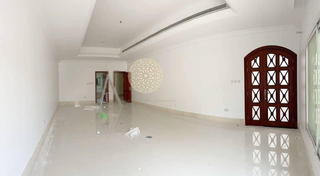 13 SPACIOUS SEMI INDEPENDENT 6 BEDROOM VILLA WITH KITCHEN INSIDE & OUTSIDE FOR RENT IN KHALIFA CITY A