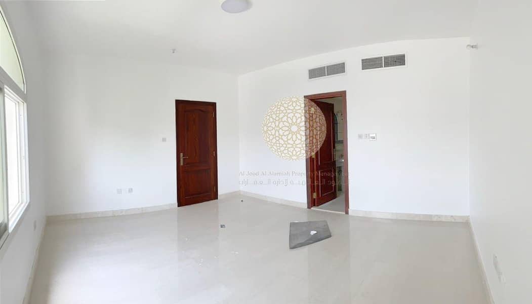 15 SPACIOUS SEMI INDEPENDENT 6 BEDROOM VILLA WITH KITCHEN INSIDE & OUTSIDE FOR RENT IN KHALIFA CITY A