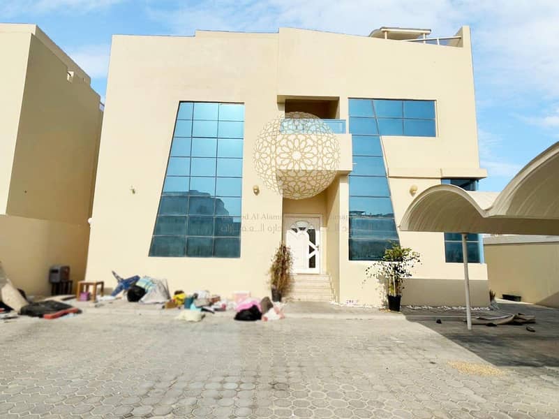INDEPENDENT VILLA IN A COMPOUND WITH 5 MASTER BEDROOM AND PRIVATE YARD FOR RENT IN MOHAMMED BIN ZAYED CITY